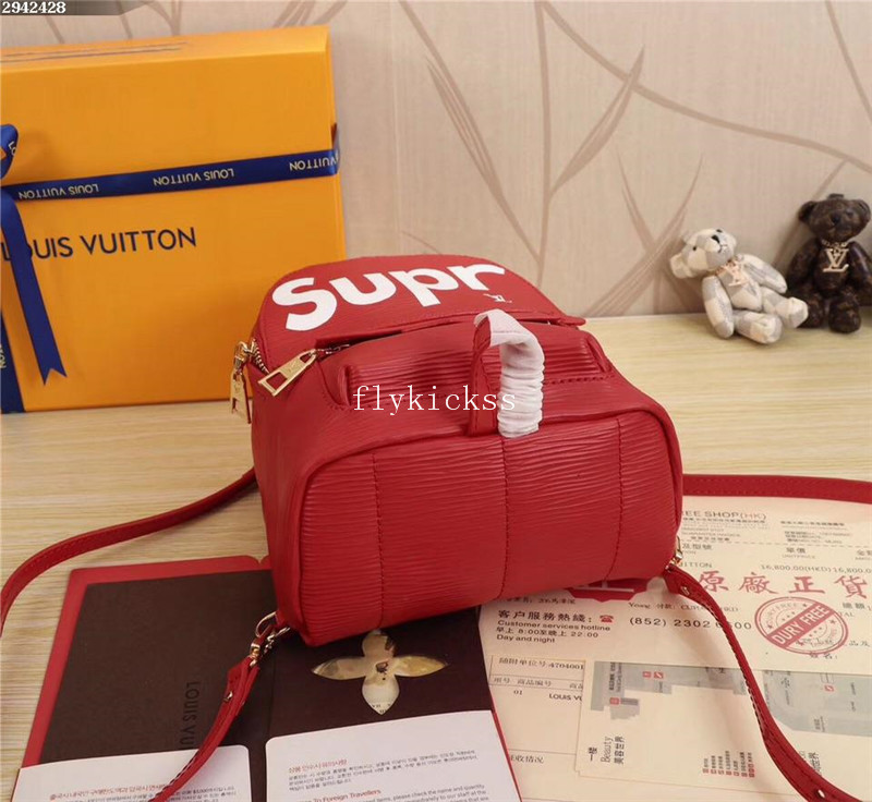 LVS Supreme Red Mini Backpack